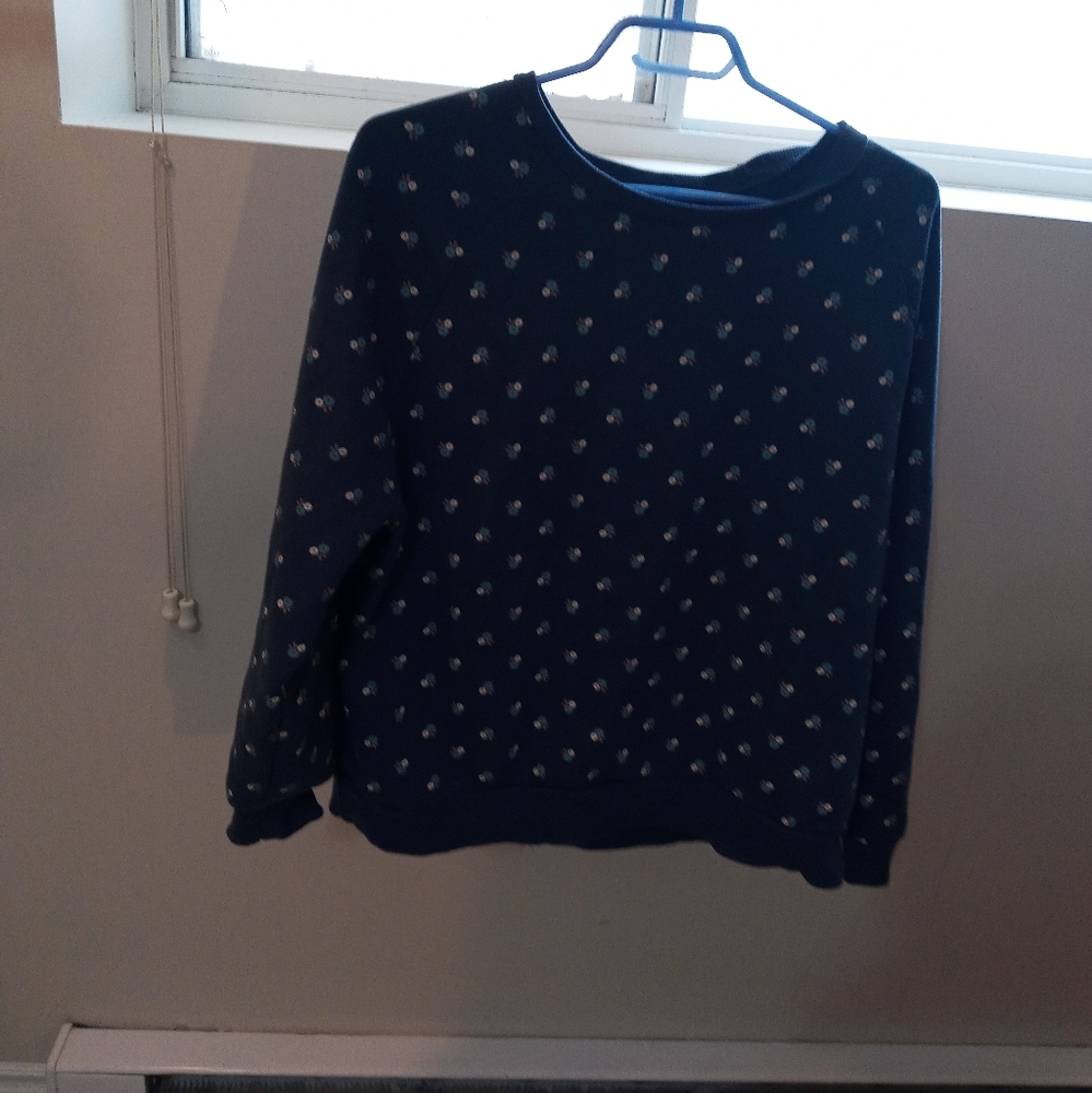 Floral sweater